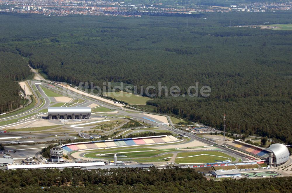 Luftbild Hockenheim - Hockenheimring Baden-Württemberg