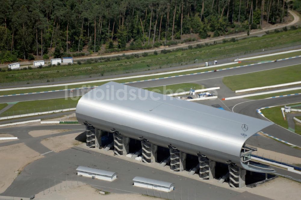 Hockenheim von oben - Hockenheimring Baden-Württemberg