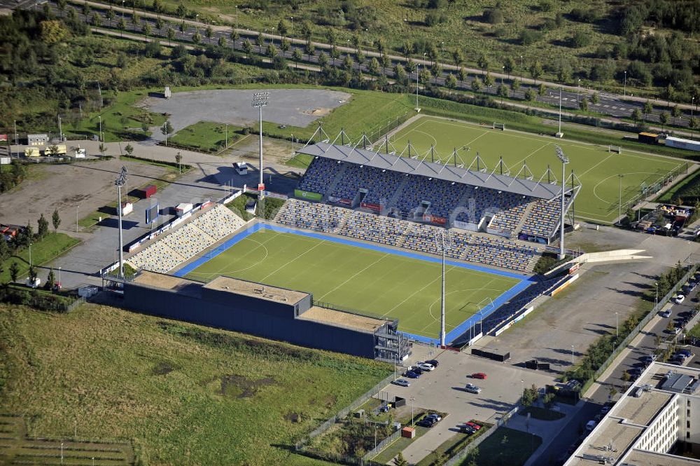 Mönchengladbach von oben - Hockeypark Mönchengladbach