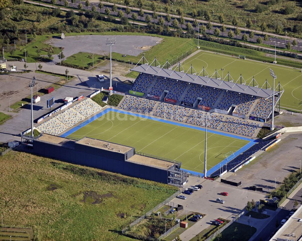 Mönchengladbach aus der Vogelperspektive: Hockeypark Mönchengladbach