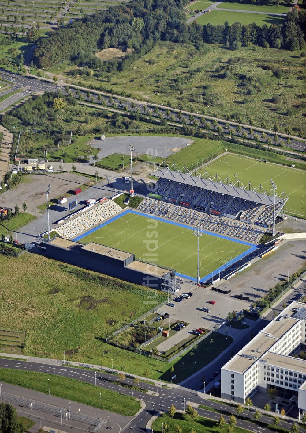 Luftaufnahme Mönchengladbach - Hockeypark Mönchengladbach