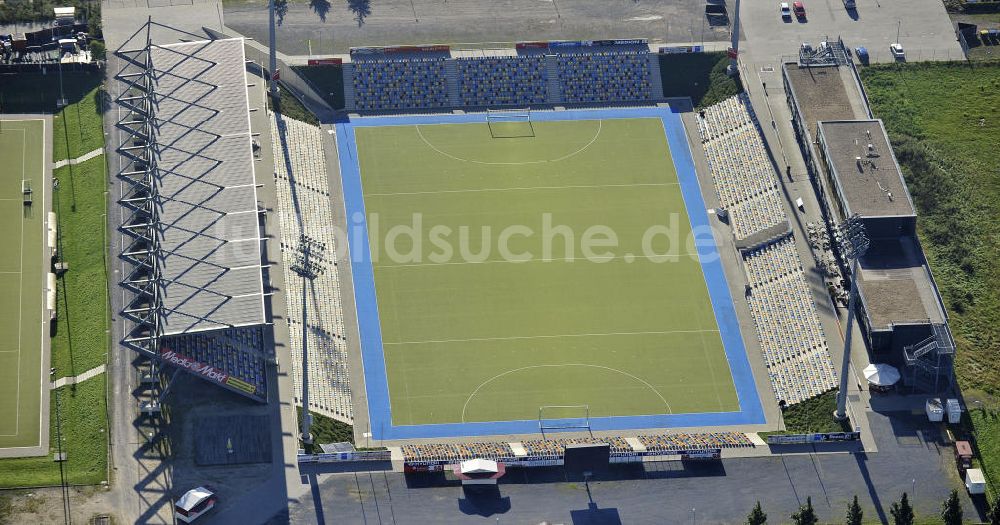 Mönchengladbach von oben - Hockeypark Mönchengladbach