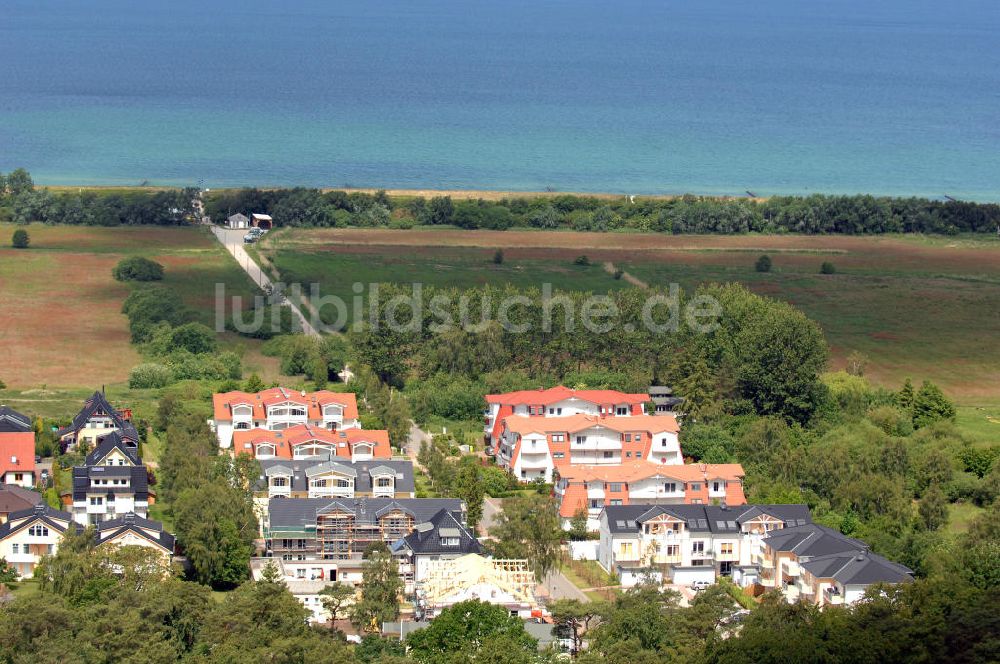 Graal-Müritz von oben - holiday houses / holiday flats / Ferienhäuser in Graal-Müritz in Mecklenburg-Vorpommern / MV