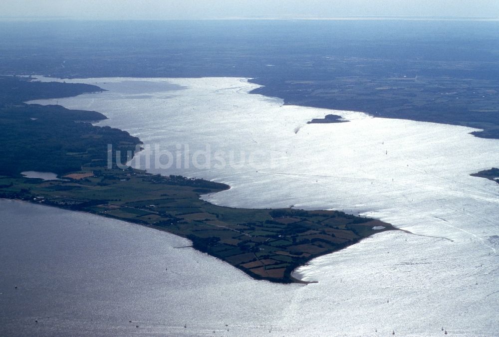 Glücksburg (Ostsee) aus der Vogelperspektive: Holnis Spitze in Glücksburg (Ostsee) im Bundesland Schleswig-Holstein