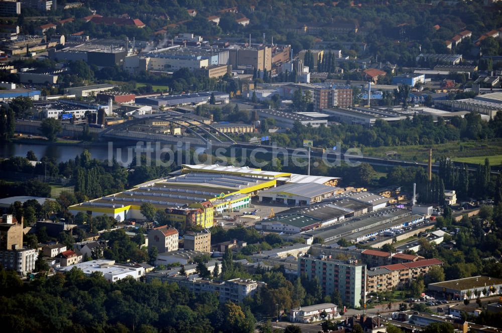 Luftbild Berlin - Holz Possling Haarlemer Straße