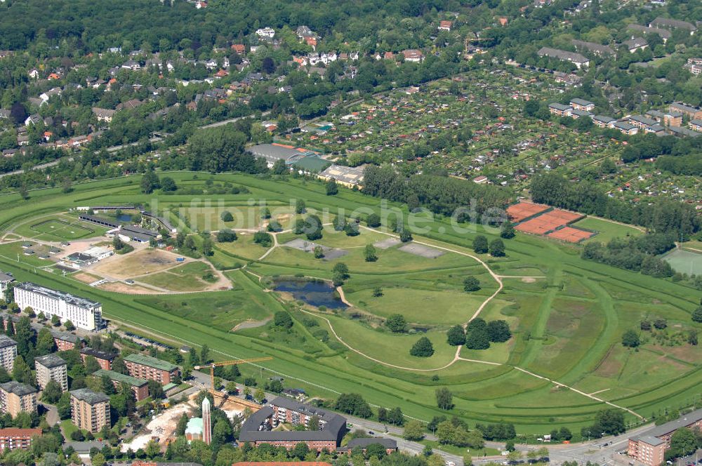 Luftbild Hamburg - Horner Rennbahn in Hamburg