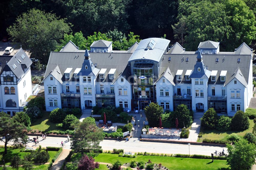 Zinnowitz aus der Vogelperspektive: Hotel Asgard in Zinnowitz in Mecklenburg-Vorpommern