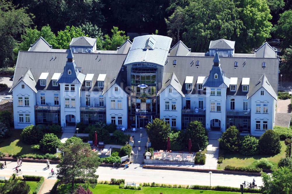 Luftbild Zinnowitz - Hotel Asgard in Zinnowitz in Mecklenburg-Vorpommern