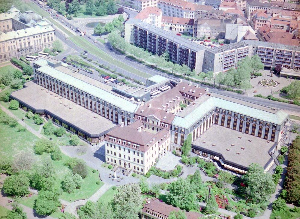 Dresden / Sachs. aus der Vogelperspektive: Hotel Bellevue Dresden in der Großen Meißner Straße 15 in 01097 DRESDEN.