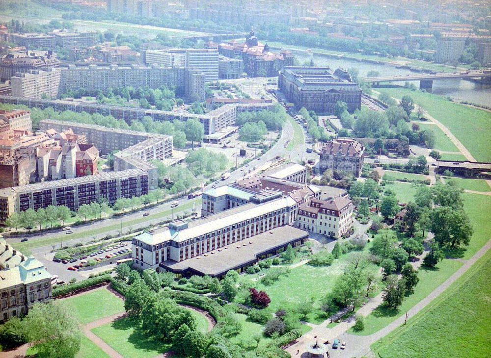 Luftbild Dresden / Sachs. - Hotel Bellevue Dresden in der Großen Meißner Straße 15 in 01097 DRESDEN.