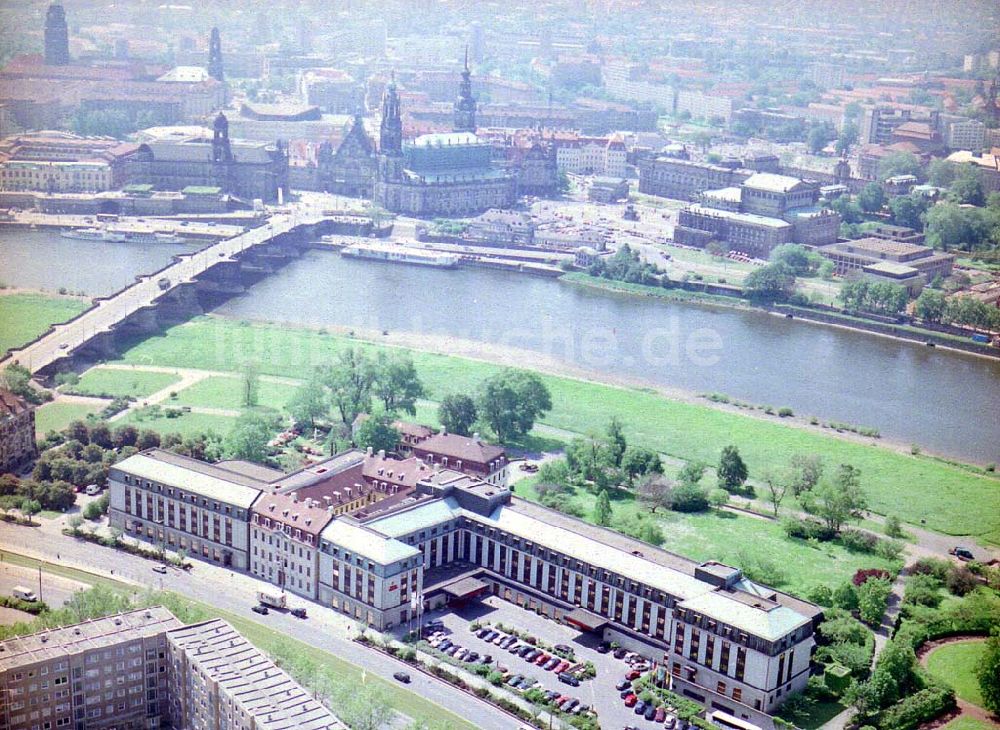 Luftbild Dresden / Sachs. - Hotel Bellevue Dresden in der Großen Meißner Straße 15 in 01097 DRESDEN.