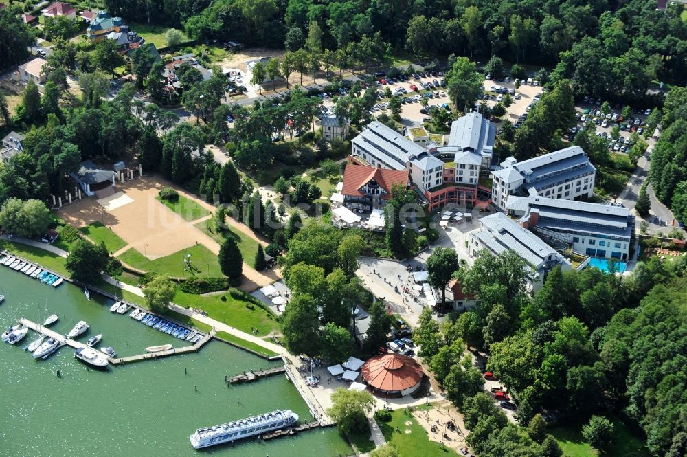 Luftbild Bad Saarow - Hotel Esplanade in Bad Saarow im Bundesland Brandenburg