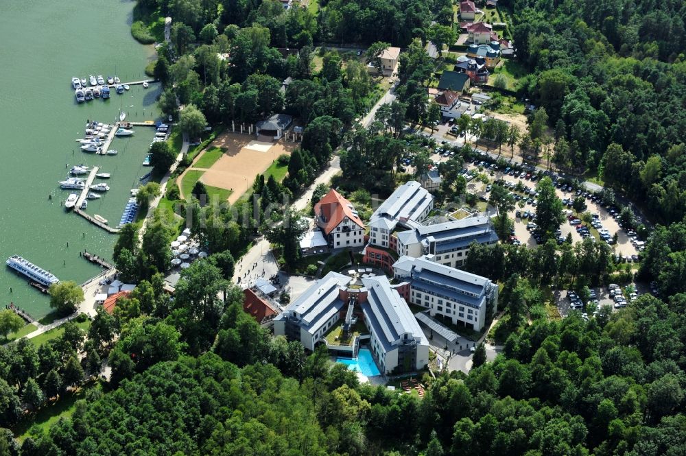 Luftaufnahme Bad Saarow - Hotel Esplanade in Bad Saarow im Bundesland Brandenburg