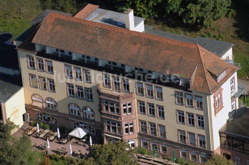 Luftbild Lohr am Main - Hotel Franziskushöhe in Lohr am Main Bayern