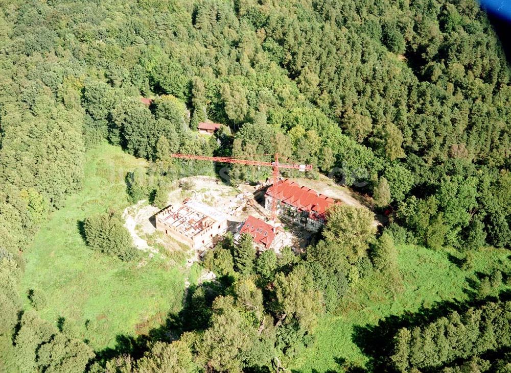 Luftbild Mühlenbeck - Hotel- und Gaststättenbau am Mühlenbecker See / BRB.