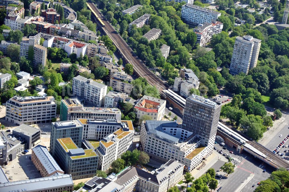 Luftbild Berlin - Hotel Novotel in Berlin-Tiergarten