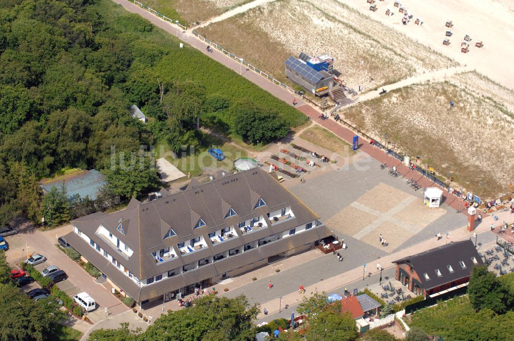 Graal-Müritz von oben - Hotel Ostseewoge in Graal-Müritz