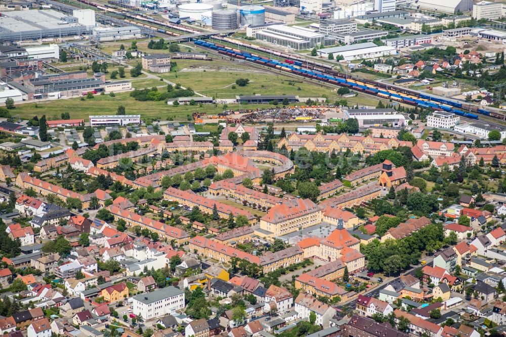 Luftbild Lutherstadt Wittenberg - Hotel Piesteritzer Hof in Piesteritz im Bundesland Brandenburg