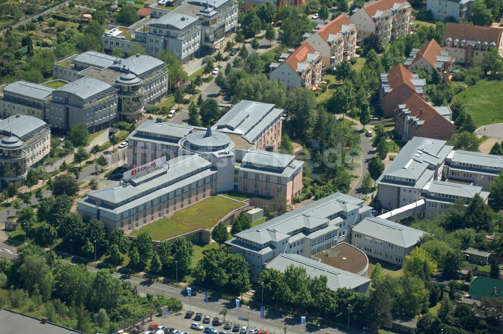 Luftbild Magdeburg - Hotel RAMADA in Magdeburg, Sachsen- Anhalt