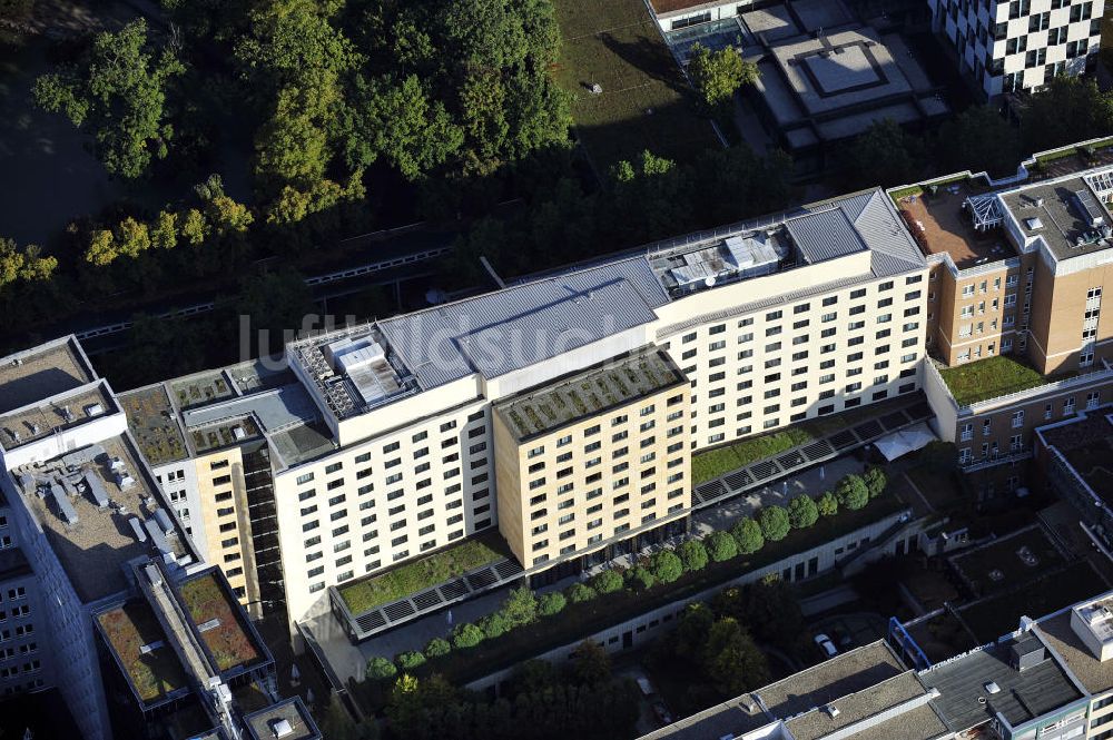 Luftbild Berlin - Hotel Schweizer Hof in Berlin-Charlottenburg