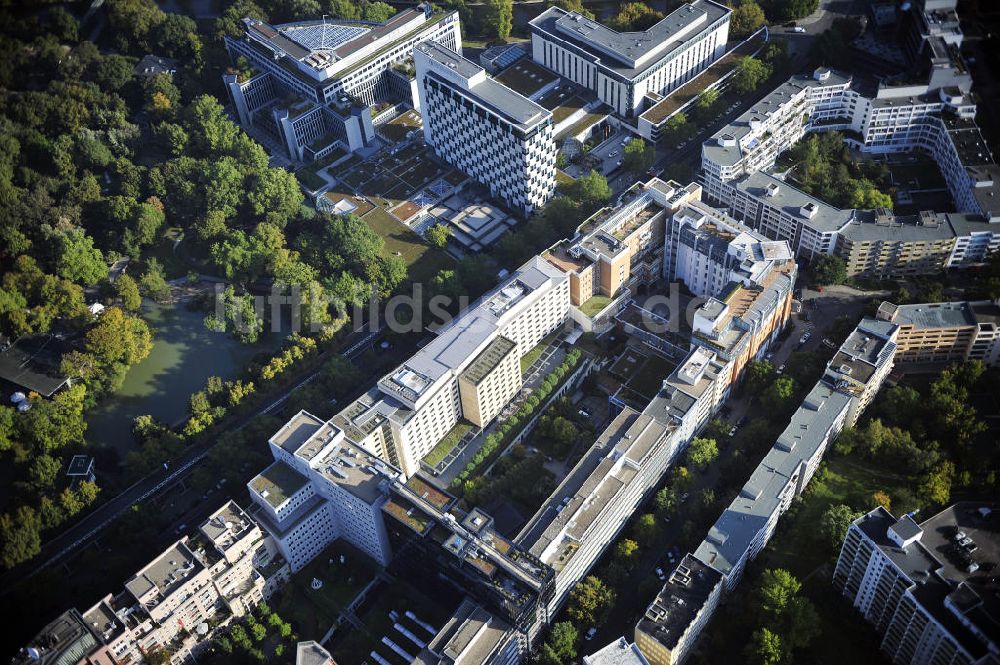 Luftaufnahme Berlin - Hotel Schweizer Hof in Berlin-Charlottenburg