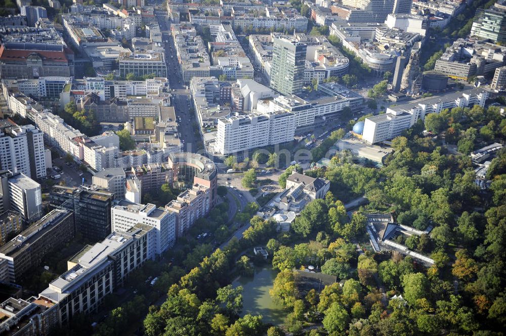 Luftaufnahme Berlin - Hotel Schweizer Hof in Berlin-Charlottenburg