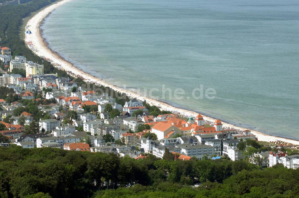 Binz von oben - Hotel Travel Charme Kurhaus Binz