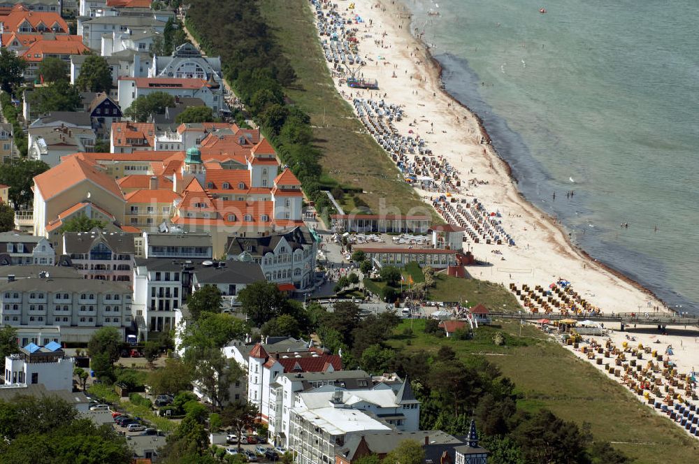 Luftaufnahme Binz - Hotel Travel Charme Kurhaus Binz