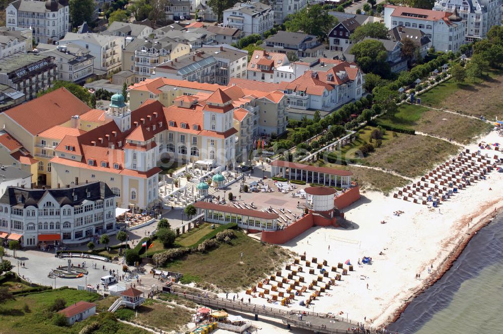 Luftbild Binz - Hotel Travel Charme Kurhaus Binz