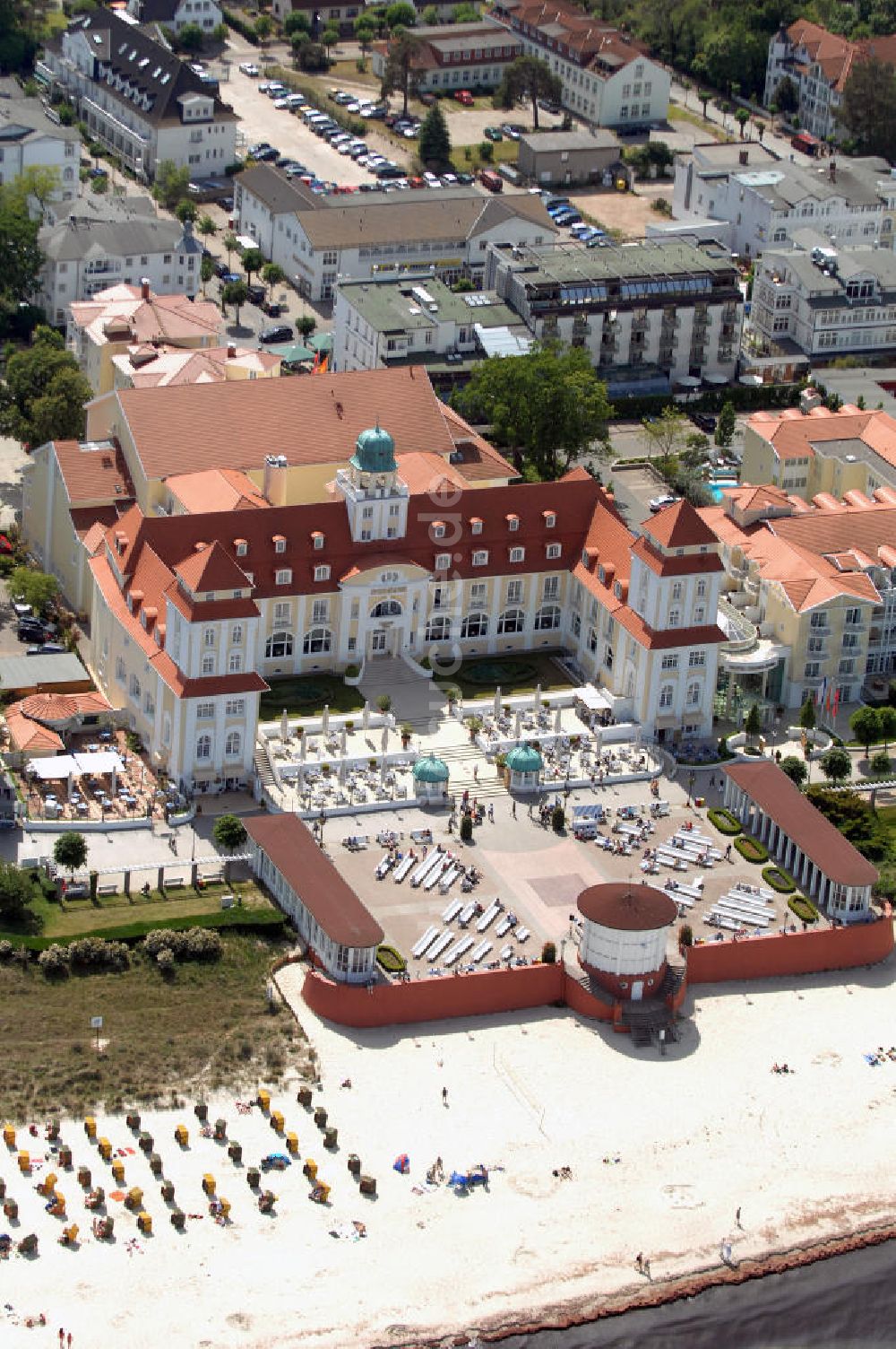 Luftbild Binz - Hotel Travel Charme Kurhaus Binz