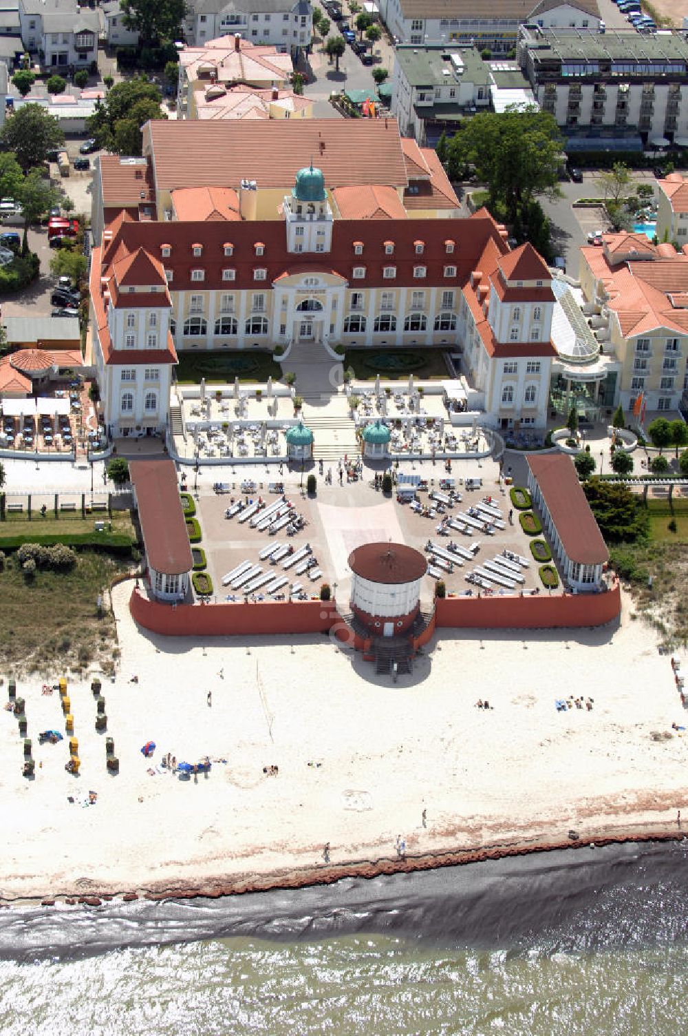 Binz von oben - Hotel Travel Charme Kurhaus Binz