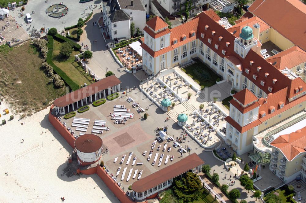 Luftbild Binz - Hotel Travel Charme Kurhaus Binz