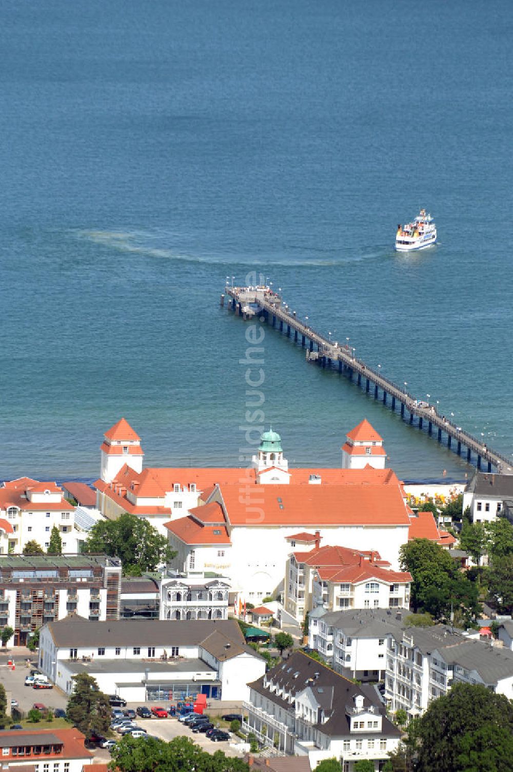 Binz von oben - Hotel Travel Charme Kurhaus Binz