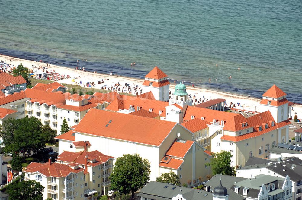 Binz aus der Vogelperspektive: Hotel Travel Charme Kurhaus Binz