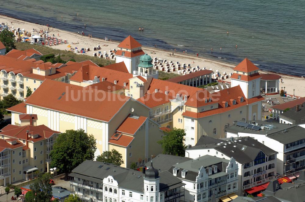 Luftbild Binz - Hotel Travel Charme Kurhaus Binz