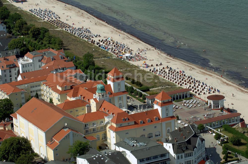 Binz aus der Vogelperspektive: Hotel Travel Charme Kurhaus Binz