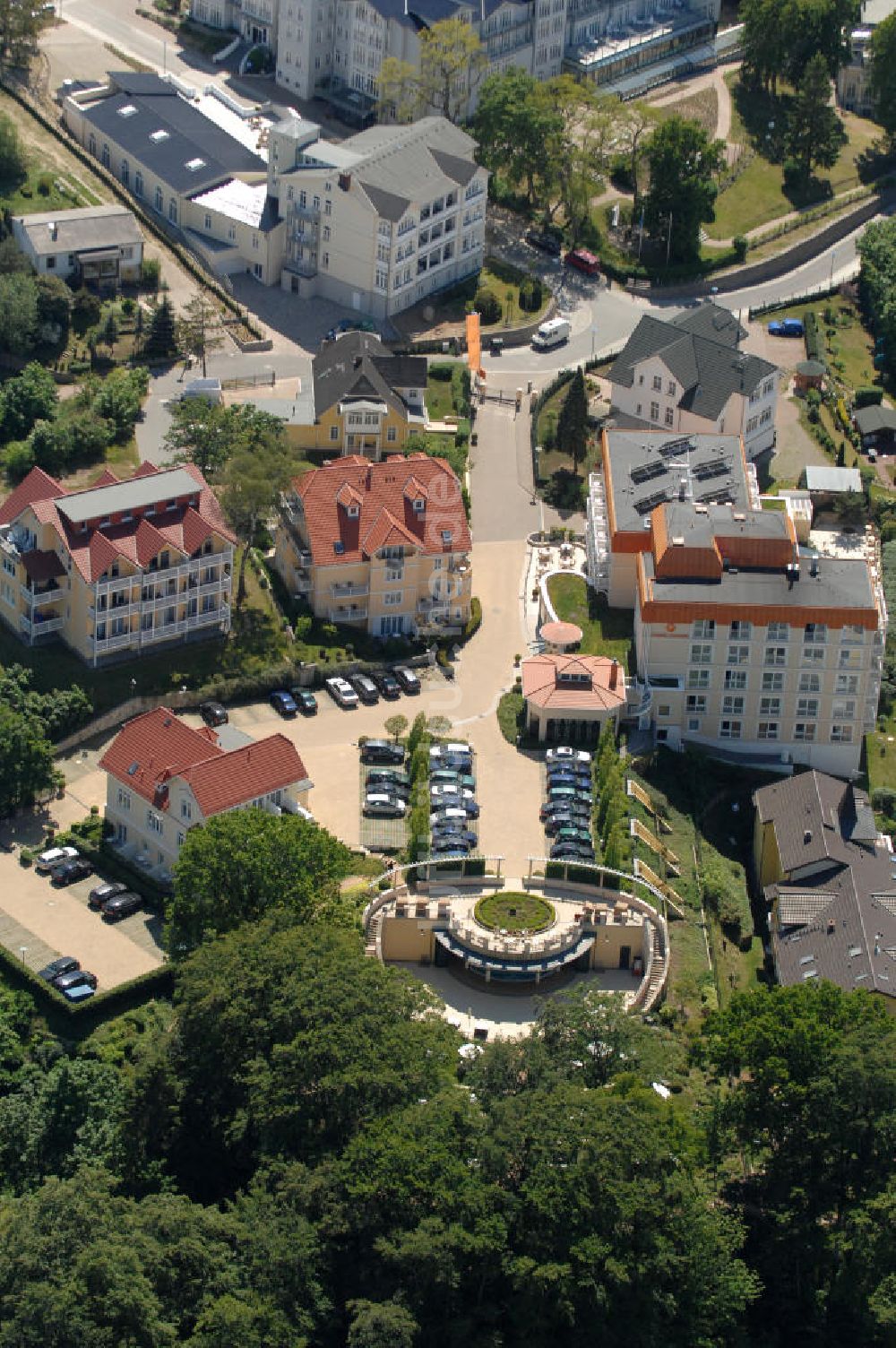 Luftbild Goehren - Hotel Travel Charme Nordperd & Villen / Mansion Göhren, Rügen