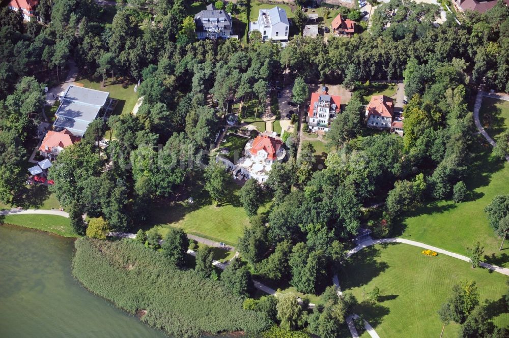 Luftbild Bad Saarow - Hotel 'Villa Contessa' am Schamützelsee