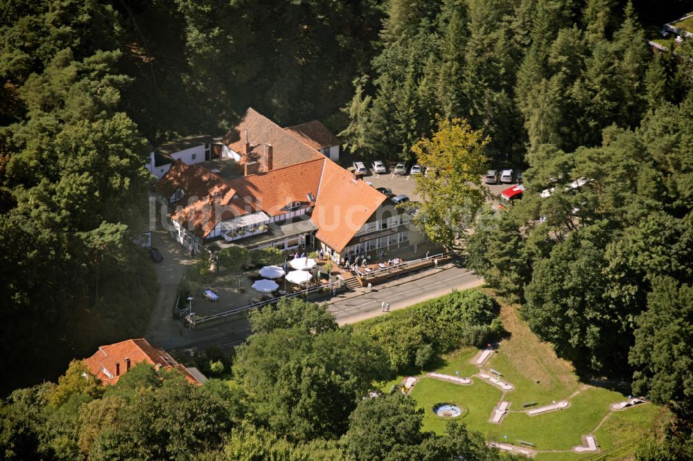 Hitzacker aus der Vogelperspektive: Hotel Waldfrieden Hitzacker