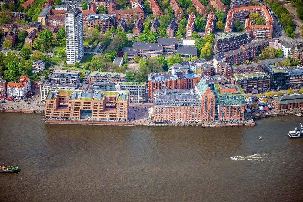 Hamburg von oben - Hotelanlage Clipper Boardinghouses in Hamburg, Deutschland