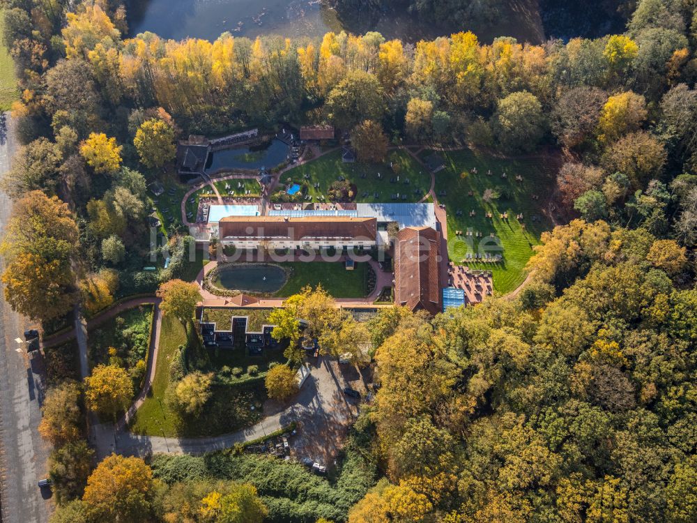 Hamm von oben - Hotelanlage Gut Sternholz in Hamm im Bundesland Nordrhein-Westfalen, Deutschland