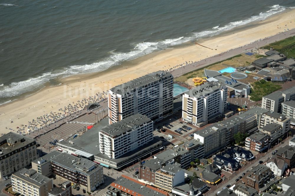 Sylt von oben - Hotelanlage Haus Metropol im Ortsteil Westerland in Sylt im Bundesland Schleswig-Holstein, Deutschland