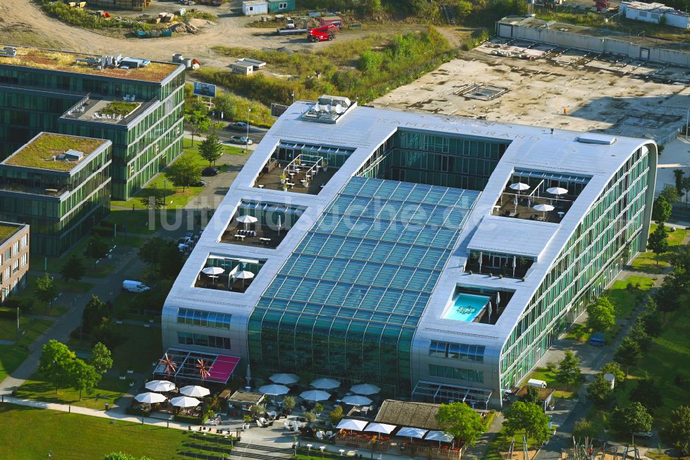 Luftbild Bonn - Hotelanlage Kameha Grand Bonn in Bonn im Bundesland Nordrhein-Westfalen, Deutschland