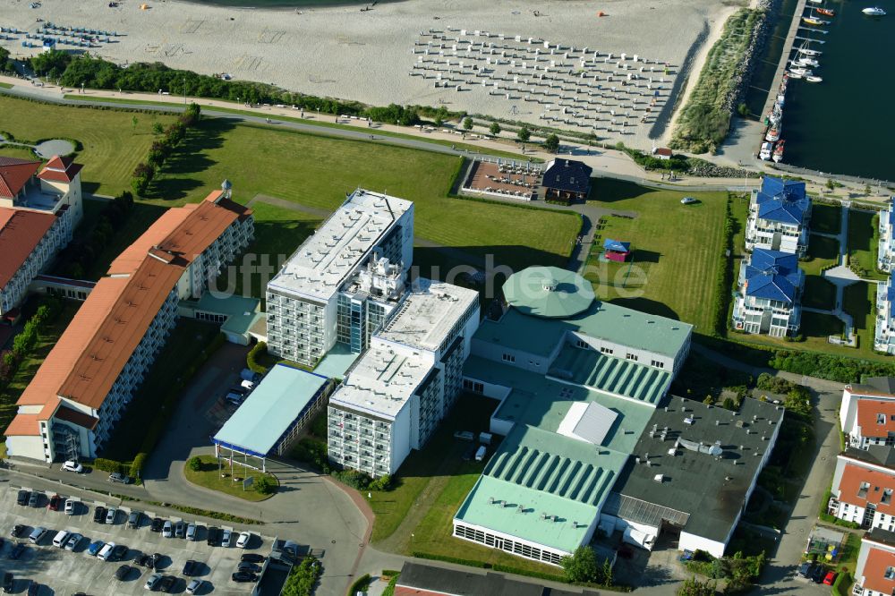 Ostseebad Kühlungsborn aus der Vogelperspektive: Hotelanlage Morada Strandhotel Ostseebad Kühlungsborn in Ostseebad Kühlungsborn im Bundesland Mecklenburg-Vorpommern, Deutschland