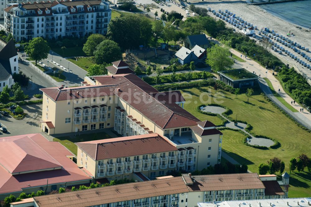 Ostseebad Kühlungsborn aus der Vogelperspektive: Hotelanlage Morada Strandhotel Ostseebad Kühlungsborn in Ostseebad Kühlungsborn im Bundesland Mecklenburg-Vorpommern, Deutschland