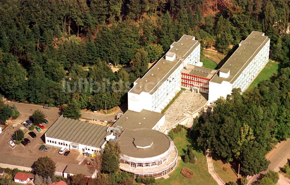 Koserow / Usedom aus der Vogelperspektive: Hotelkomplex im Koserower Strandbereich.