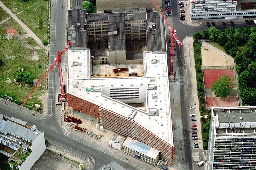 Berlin- Mitte von oben - Hotelneubau in der Krausenstraße hinter der Leipzigerstraße in Berlin- Mitte