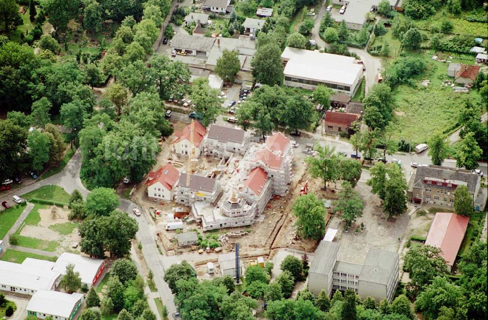 Luftbild Neuenhagen / Brandenburg - Hotelneubau Neuenhagen