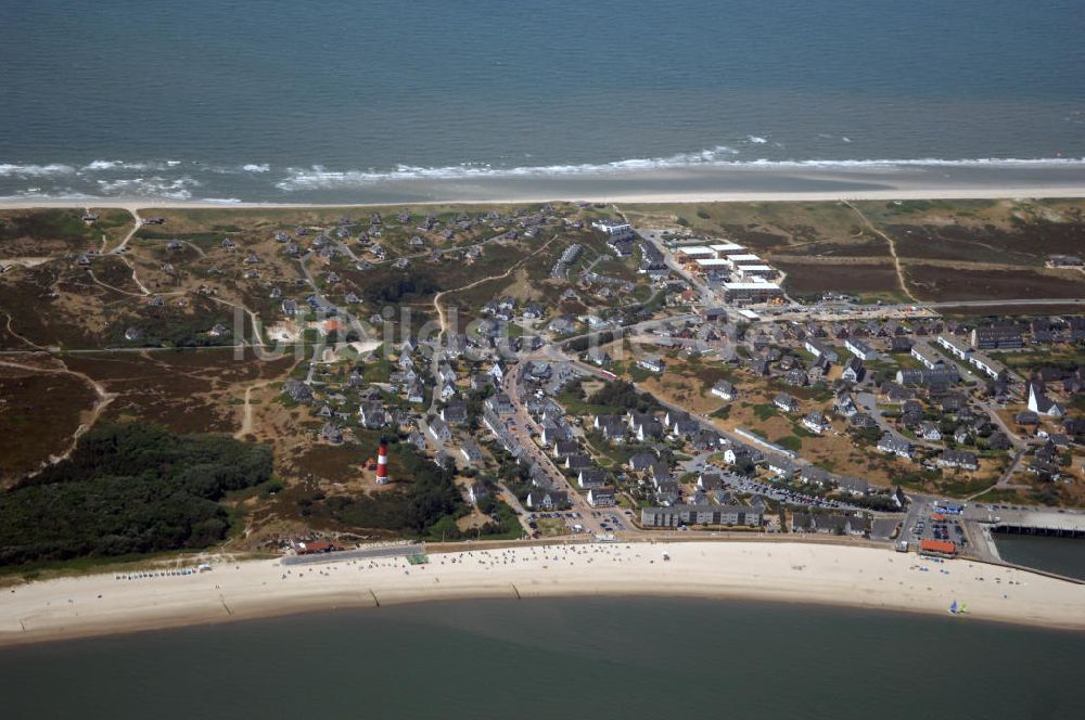 Luftbild Hörnum auf Sylt - Hörnum auf Sylt