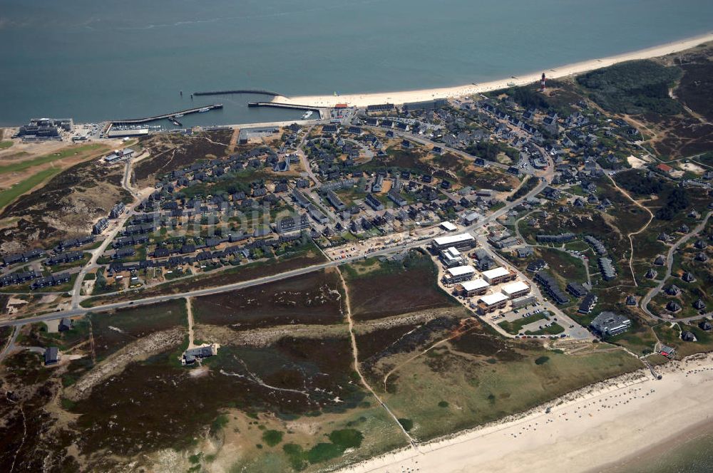 Luftaufnahme Hörnum auf Sylt - Hörnum auf Sylt